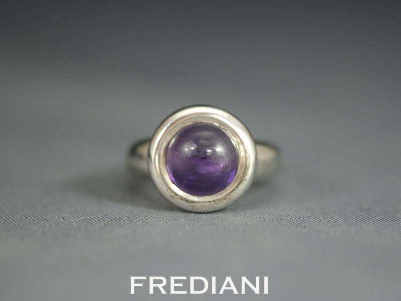 Bague en Argent et Améthyste