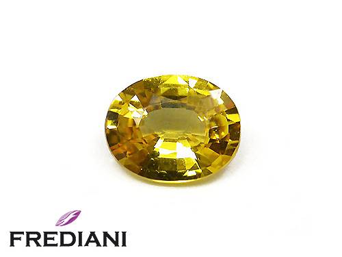 Saphir jaune naturel du Sri Lanka