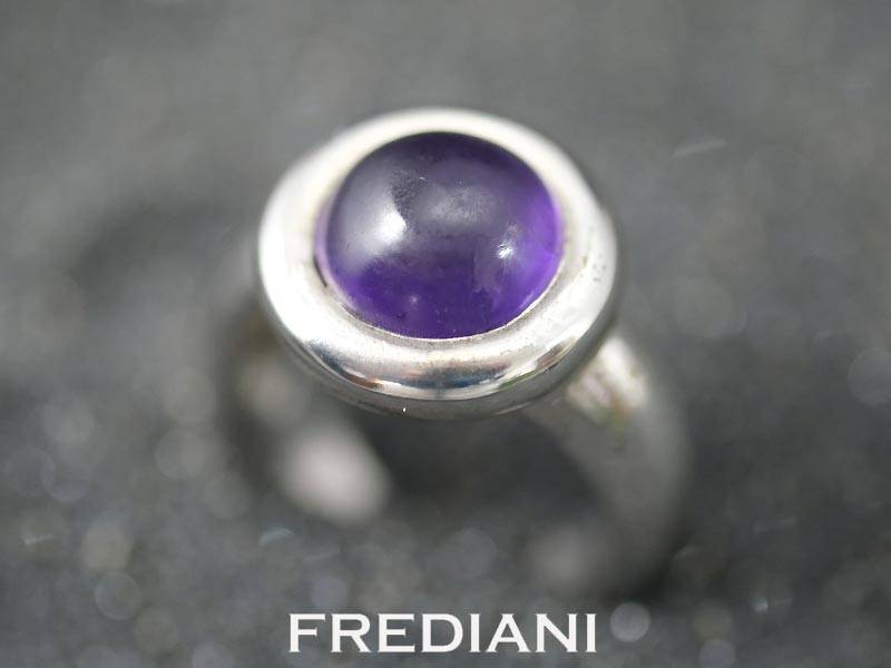 Bague en Argent et Améthyste