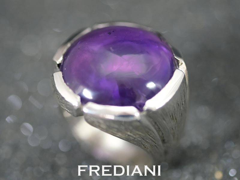 Bague en Argent et Améthyste