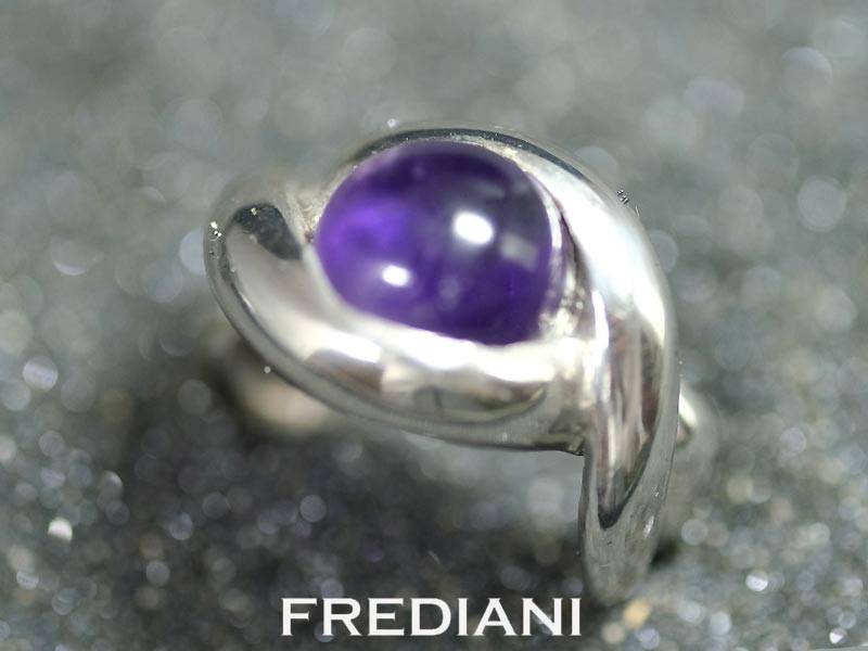Bague en Argent et Améthyste