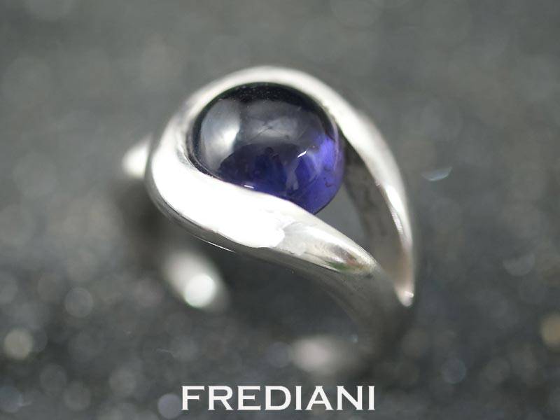 Bague en Argent et Cordiérite