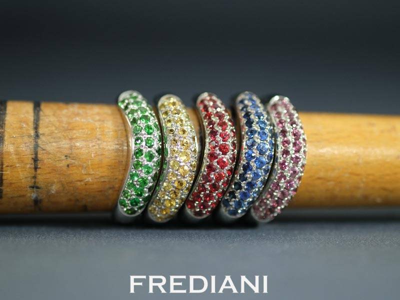 Bague pavage en Or blanc