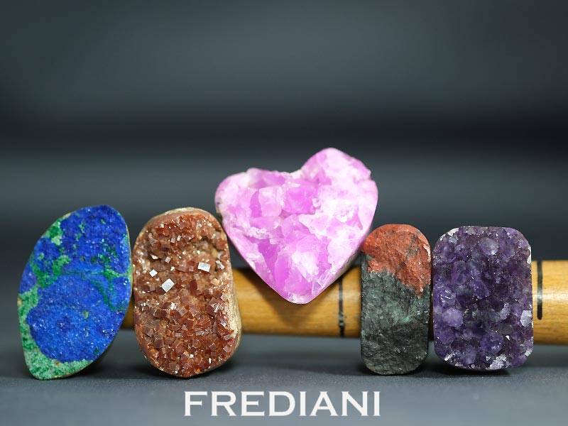 Bague en rubis naturel sur zoïsite