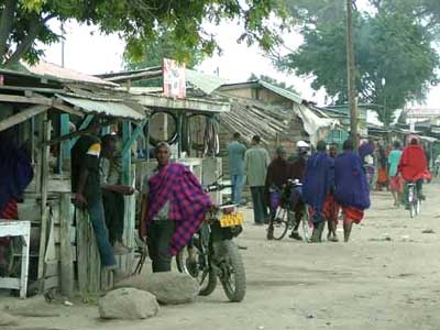 Retraversée du village